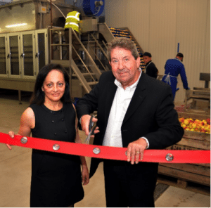 Nims Crisps opening the factory